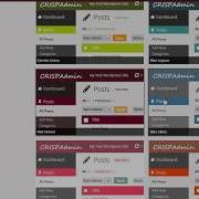 CrispAdmin Wordpress Admin Theme Demo