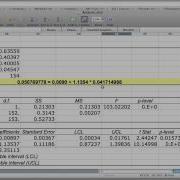 Explanation Of Regression Analysis Results