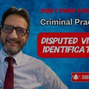 SQE 1 Visual Identification And Turnbull Guidelines Criminal Practice