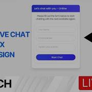 Responsive Chat Box UI Design Html CSS JS