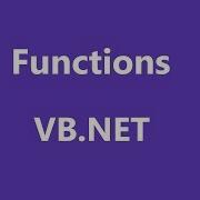 VB Net Function