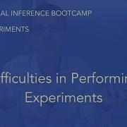 Difficulties In Performing Randomized Experiments Causal Inference Bootcamp