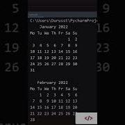 Making A Calendar In Python Step By Step Guide Coding Programming Python Shorts