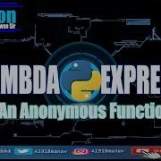 What Is LAMBDA Expression In Python Learn To Make Anonymous Function In Python Tutorial By CID