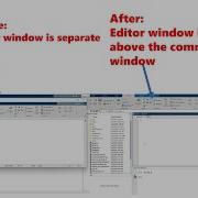 How To Get The Editor Window To Open Above The Command Window And Not In A New Separate In MATLAB