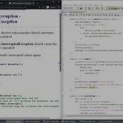 12 7 Thread Interruption And InterruptedException