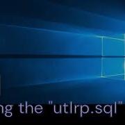 Recompiling Invalid Objects Using Utlrp Sql Script