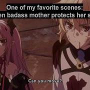 Owari No Seraph Ss2 Krul Tepes Protects Mika