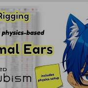 Live2D Tutorial How To Rig Wiggly Cat Animal Ears With Physics Setup