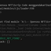 MODULE NOT FOUND Solution On Haslips Generates Image