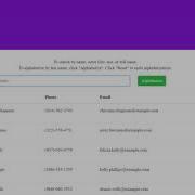 React Employee Directory Demo