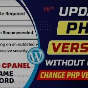 How To Update Php Version In Wordpress Without Cpanel How To Change Php Version In Wordpress