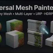 Universal Mesh Painter Pro Paint Any Mesh In Unity URP HDRP Built In
