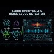 Real Time Audio Spectrum Noise Level Detector Python Project Signals Systems Mini Project