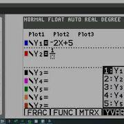 Math 20 1 Graphing A Reciprocal Function On Your Calculator Using VARS