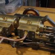 Monitor Style Steam Engine First Run
