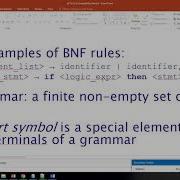 Chapter 3 1 Describing Syntax And Semantics
