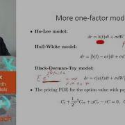 10 5 Continuous Time Interest Rate Models Part 3