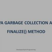 Java Garbage Collection Finalize Method In Java