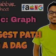 Longest Path In A Directed Acyclic Graph Graph CODE Explaination Amazon GFG