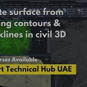 How To Create Surface From Existing Contours Breaklines In Civil 3D