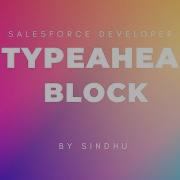 Typeahead Block Typeaheadblock Omnistudio Omniscript Vlocity Salesforce