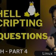 PART4 50 Linux Shell Scripting Interview Questions 2024 ENGLISH