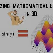 3D Surface Plot Of 𝑧 Sin 𝑥 Cos 𝑦 In Python Amazing Mathematics