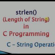 Strlen In C With Example Find Length Of String Program