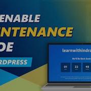 Activate Maintenance Mode On Your WordPress Site In Minutes