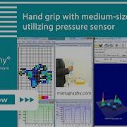 Manugraphy Hand Grip With Medium Sized Cylinder With Pressure Sensor Novel De