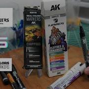 Paul Tests AK Interactive Real Color Markers VS Playmarkers