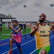 Usain Bolt VS Noa Lyes Speed Comparison 3D