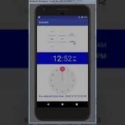 Android Datepicker Timepicker Example