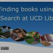 Finding Books Using OneSearch At UCD Library