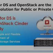 Infortrend Is OpenStack Cinder Ready For Cloud