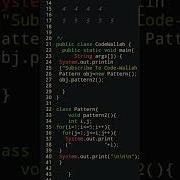 Pattern 2 In Java Program Java Code Pattern Engineering Programming Java Webdesign