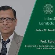 Lecture 12 Typed Lambda Calculus
