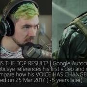 Jacksepticeye Solid Snake Impression 2012 Vs 2017