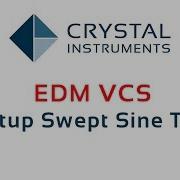 EDM Vibration Control System VCS Swept Sine Vibration Testing Setup
