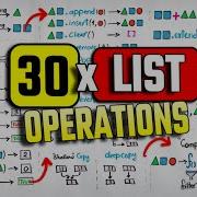 30 Python List Operations In 5 Minutes Python Course 34