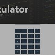 Fast Coding Calculator HTML CSS And Javascript