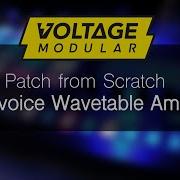Voltage Modular Patch From Scratch Multi Voice Wavetable Ambience