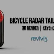 3D Rendering A Bicycle Radar Tail Light Using Keyshot