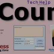 DCount In Microsoft Access Count Records In A Table Or Query Show Order Count On Customer Form