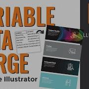 Using Variable Data Merge In Adobe Illustrator
