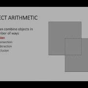 Lesson 8 Object Arithmetic