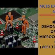 MCES EXPERIMENT NO 1 Demonstration Of 8051 Microcontroller Trainer Kit