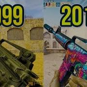 Evolution Of The M4A1 In Counter Strike 1999 2019