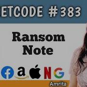 Ransom Note Leetcode 383 Top 150 Interview Question Series